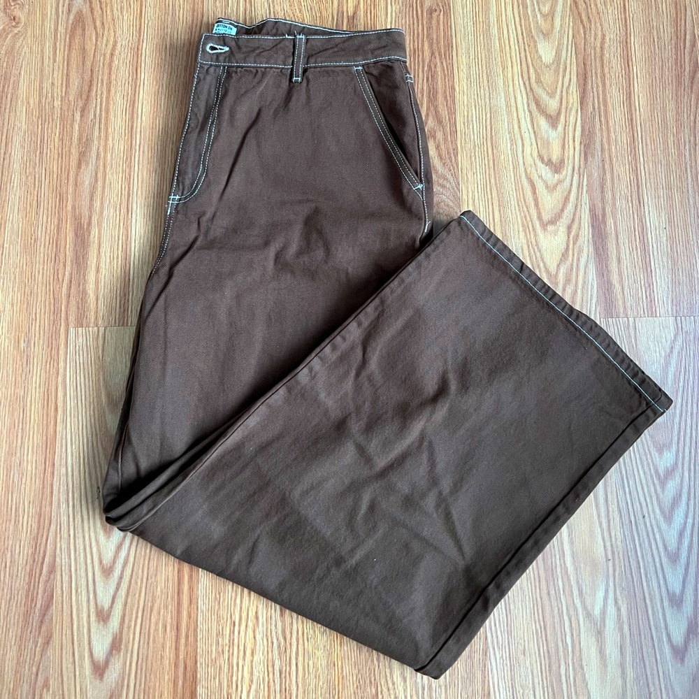 Cotton On Brown Curve Carpenter Jeans